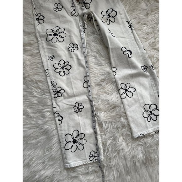 Reformation " Julianna Zip Mid Rise Straight Leg Jeans" Size 30 - Picture 13 of 15